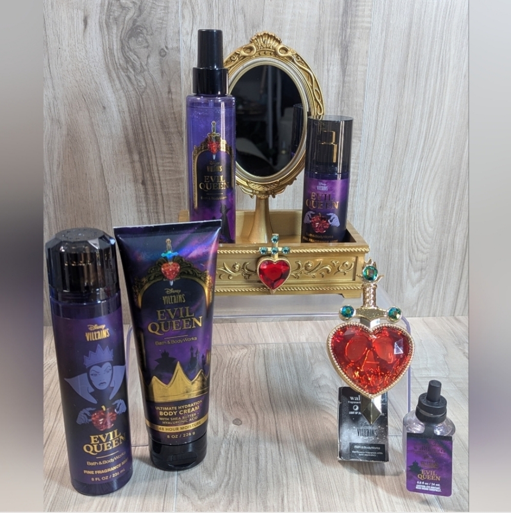 Bath & Body Works Disney Villains "Evil Queen" Collection 7 Piece Bundle New